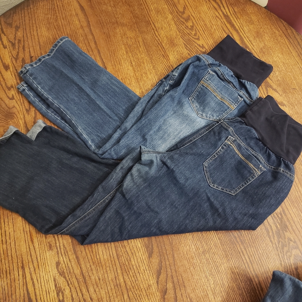 Maternity Jean Capris